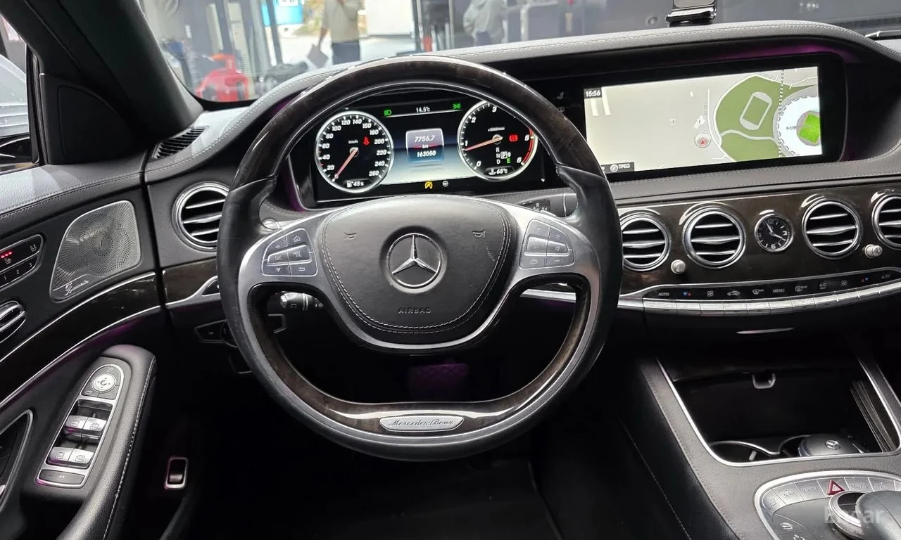 Mercedes-Benz S 350 /360/DIS/BURMESTER/ОБДУХВАНЕ/ЦЕНА ДО БГ, снимка 13 - Автомобили и джипове - 55837893