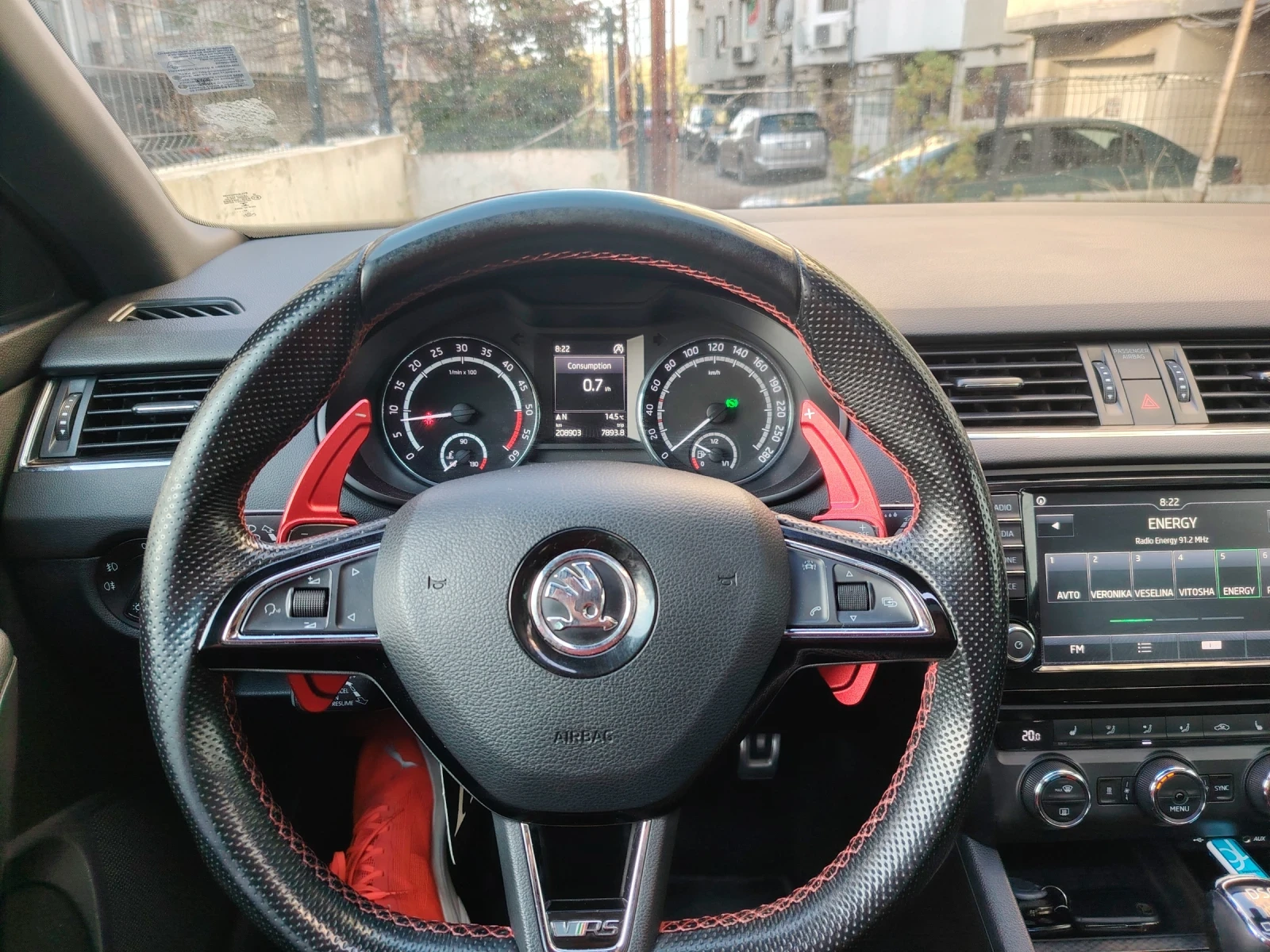 Skoda Octavia 2.0 tdi VRS, снимка 5 - Автомобили и джипове - 56287872