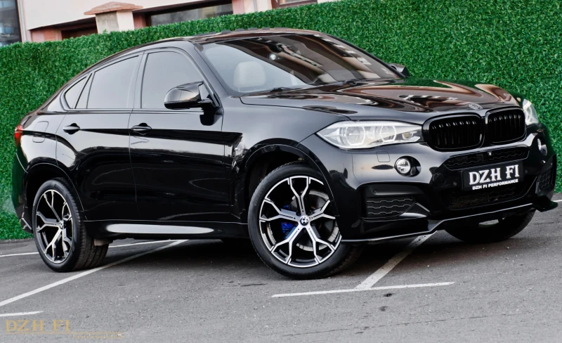 BMW X6 * 3.0D* * X-DRIVE* CARBON* M-PACK* 360CAM* HEAD UP, снимка 1 - Автомобили и джипове - 48337421