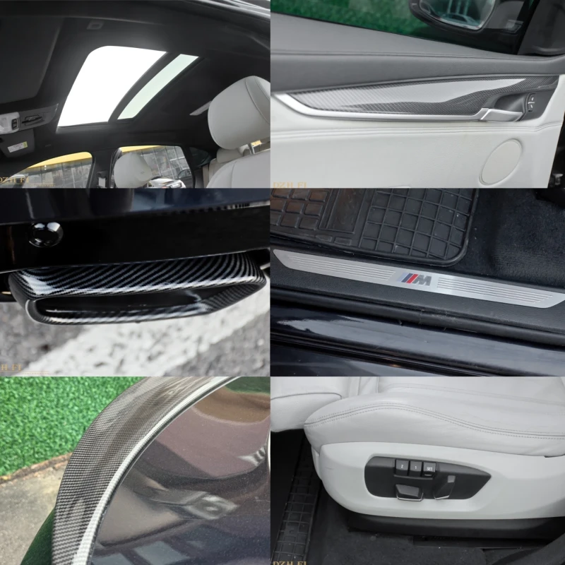 BMW X6 * 3.0D* * X-DRIVE* CARBON* M-PACK* 360CAM* HEAD UP, снимка 15 - Автомобили и джипове - 48337421