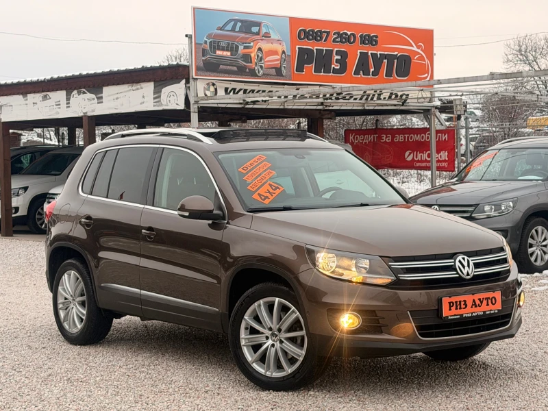 VW Tiguan 2.0TDI* AВТОМАТИК* 100%км* FACE* PANOR* 4x4* FULL*