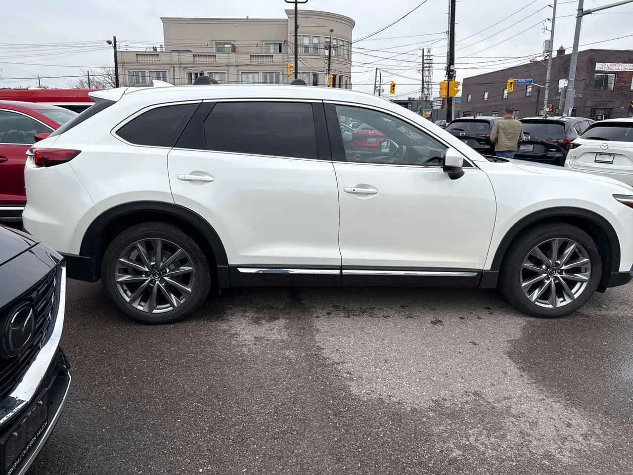 Mazda CX-9 * ПРЕДСТАВИТЕЛСТВО * 360 * ОБДУХВАНЕ * ДИСТРОНИК, снимка 3 - Автомобили и джипове - 54605022