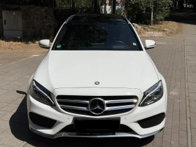 Mercedes-Benz C 220 Amg line/Led/Обслужена, снимка 2