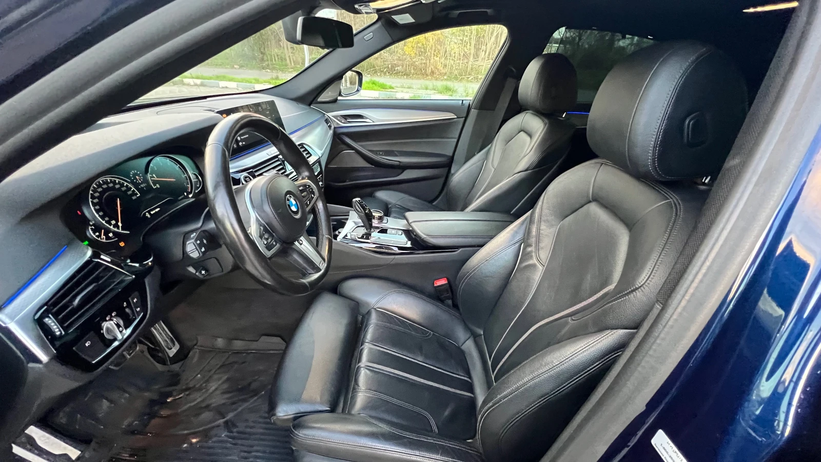 BMW 530 XDrive MPack Harman Head up Vacuum Без удари - изображение 8