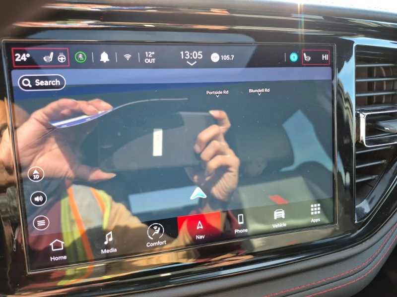 Dodge Durango 5.7L| ОБДУХВАНЕ | ПОДГРЕВИ| ПАНОРАМА | , снимка 9 - Автомобили и джипове - 53537451