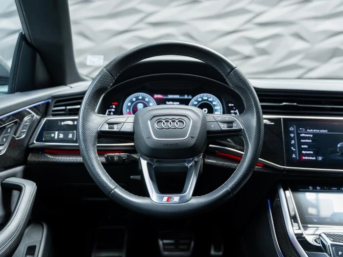 Audi Q8 QUATTRO* MATRIX* S-LINE* B&O* 360CAM* ПОДГРЕВ* CAR, снимка 10 - Автомобили и джипове - 54698784