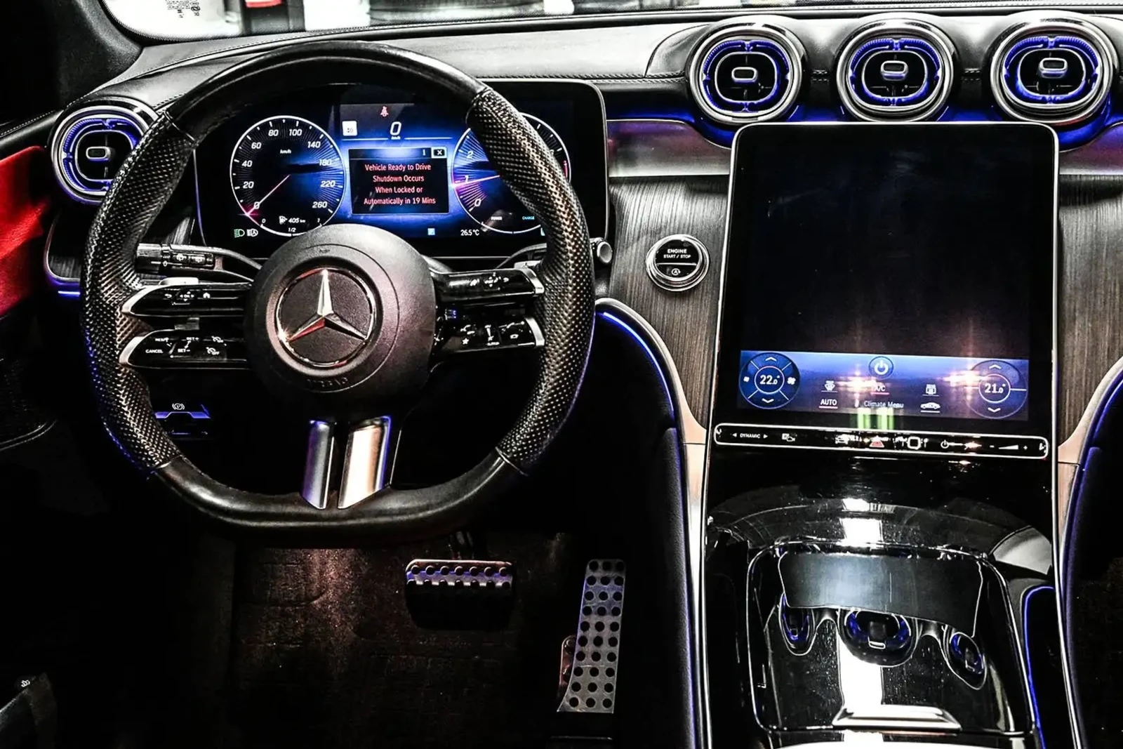 Mercedes-Benz GLC 300 AMG* LINE* 360КАМЕРА* ПАНОРАМА* 360КАМЕРА* , снимка 9 - Автомобили и джипове - 56166555