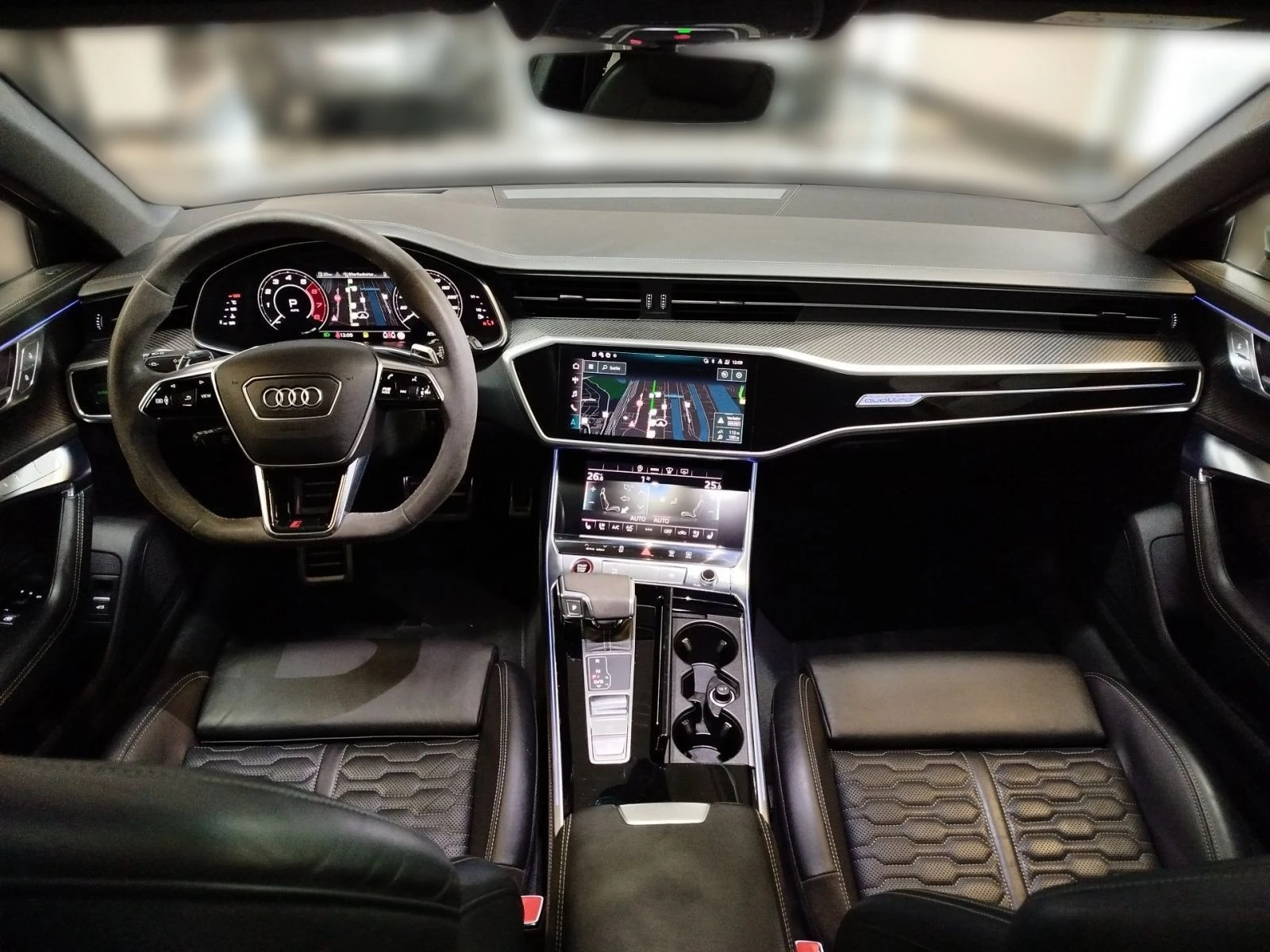Audi Rs6 TIPTRONIC/600HP/LASER/360/KLESS/LUFT/HUD/281vpr - изображение 6