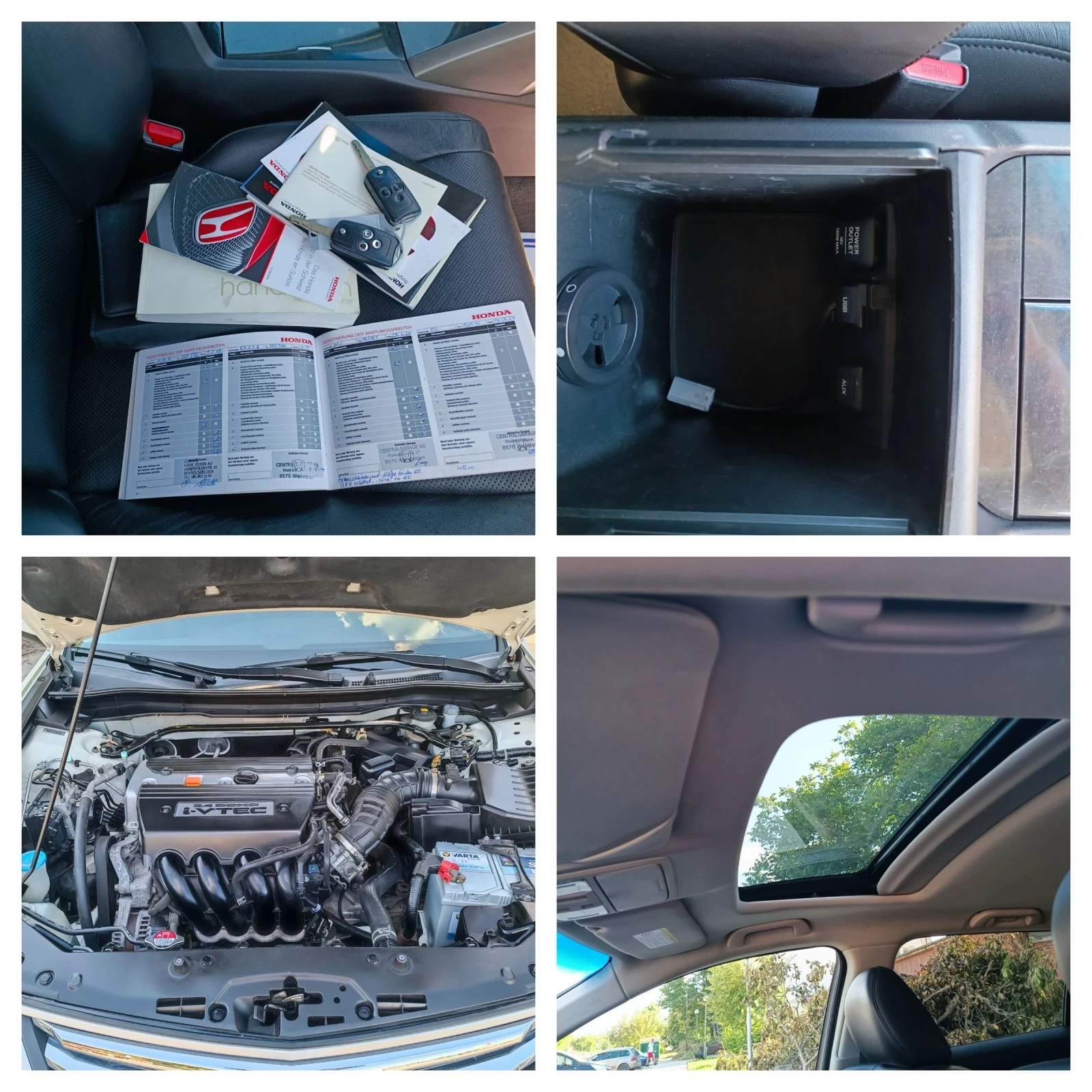 Honda Accord 2.4i-201кс-ШВЕЙЦАРИЯ-РЪЧКА-6ск, снимка 16 - Автомобили и джипове - 55283552