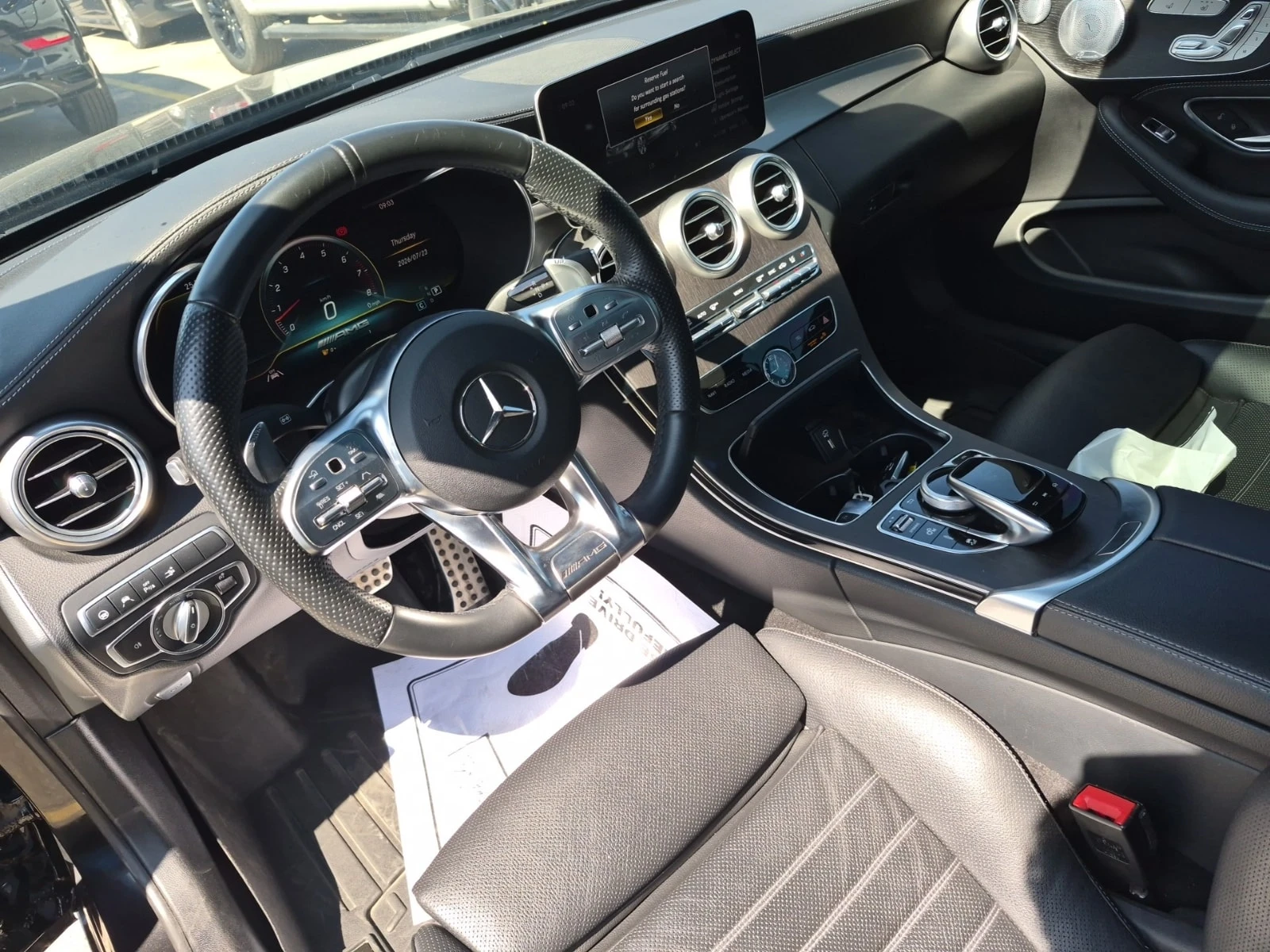 Mercedes-Benz C 43 AMG * FULL DIGITAL * ДИСТРОНИК * ОБДУХВАНЕ * ПАНОРАМА, снимка 10 - Автомобили и джипове - 55885129