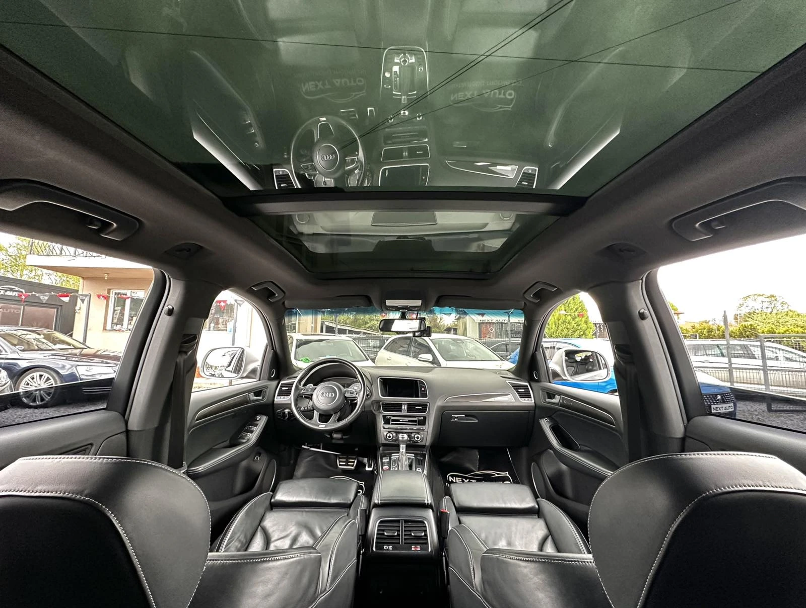 Audi SQ5 3.0Bi-TDI 313HP PANO BANG&OLUFSEN CAMERA EU5B, снимка 10 - Автомобили и джипове - 54378129