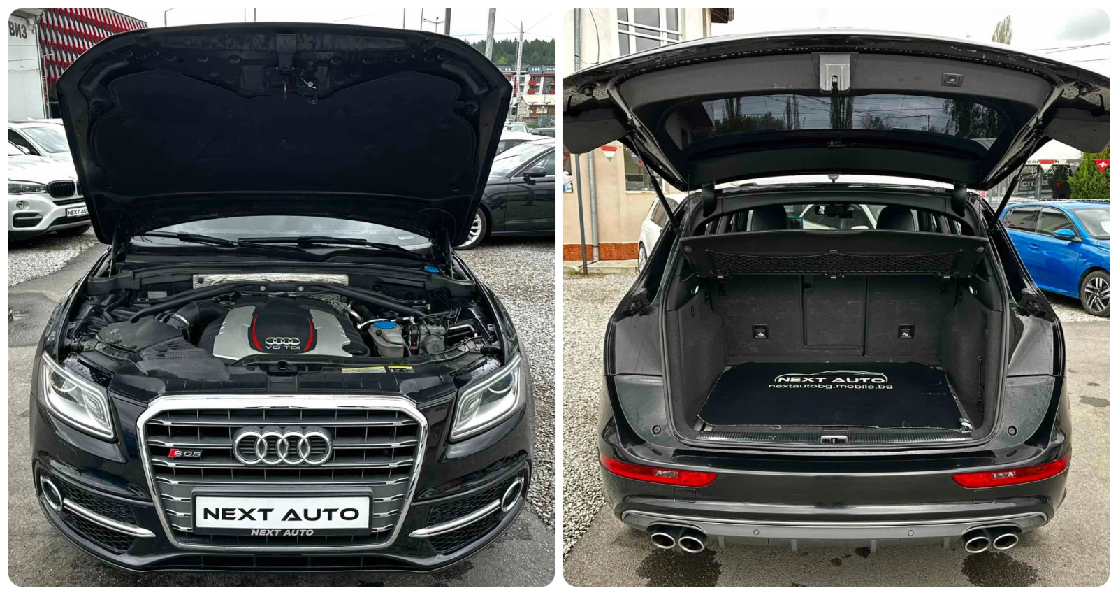 Audi SQ5 3.0Bi-TDI 313HP PANO BANG&OLUFSEN CAMERA EU5B, снимка 16 - Автомобили и джипове - 54378129