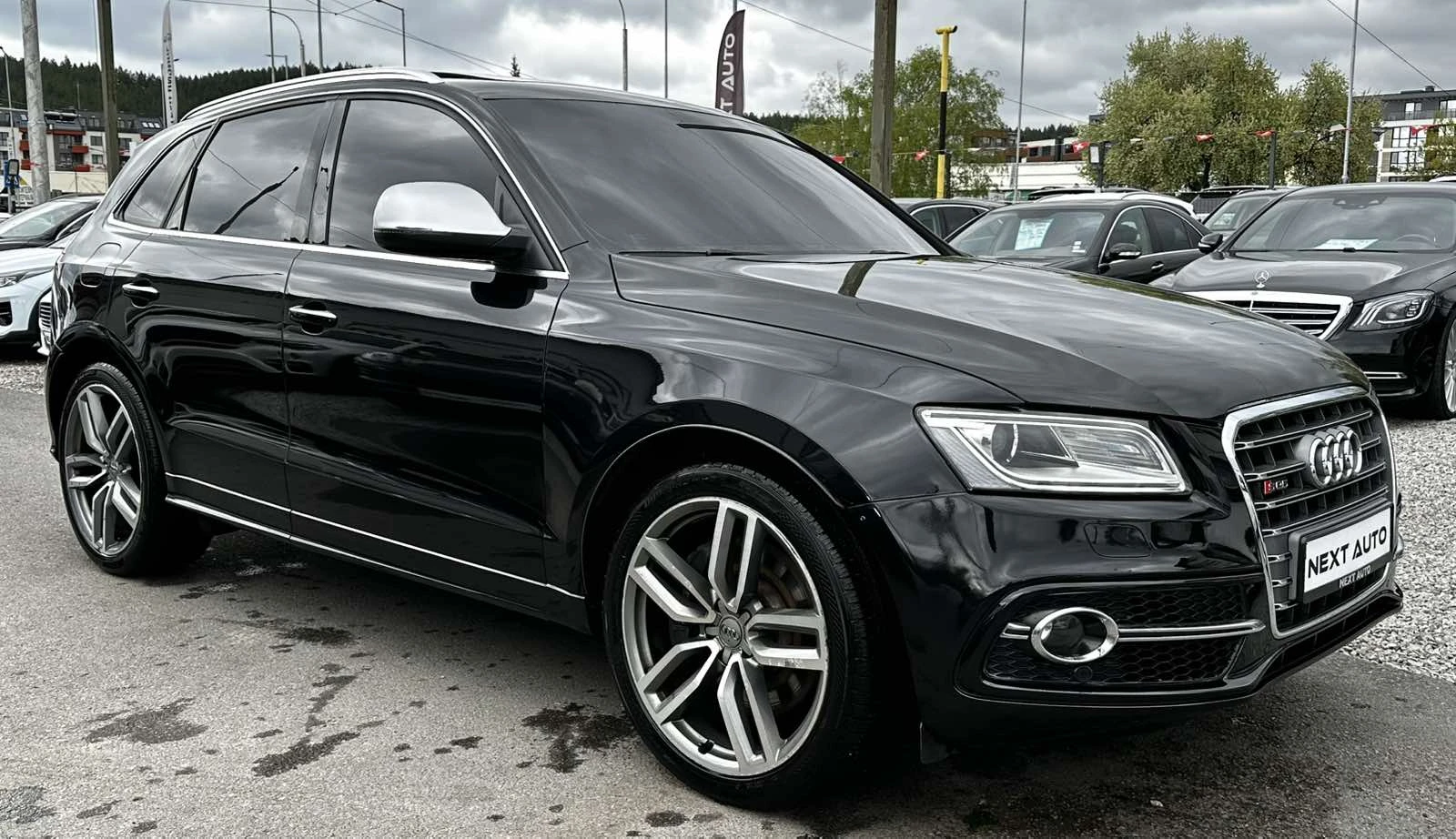 Audi SQ5 3.0Bi-TDI 313HP PANO BANG&OLUFSEN CAMERA EU5B, снимка 3 - Автомобили и джипове - 54378129