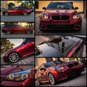 BMW 525 d/FACE/M Sport/HUD/CiC/Red Foil/Shadow/197hp/PDC/, снимка 13