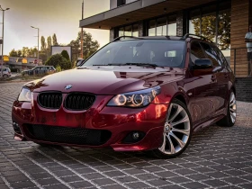 BMW 525 d/FACE/M Sport/HUD/CiC/Red Foil/Shadow/197hp/PDC/, снимка 1