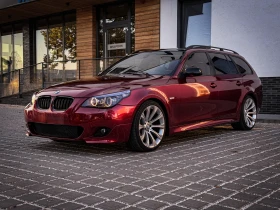 BMW 525 d/FACE/M Sport/HUD/CiC/Red Foil/Shadow/197hp/PDC/, снимка 16