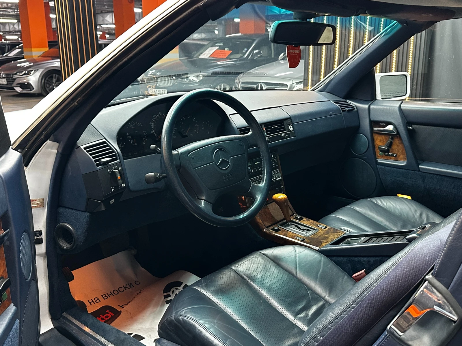 Mercedes-Benz SL 500 Уникално запазен/ГАРАНЦИЯ 6 МЕСЕЦА, снимка 7 - Автомобили и джипове - 49663624