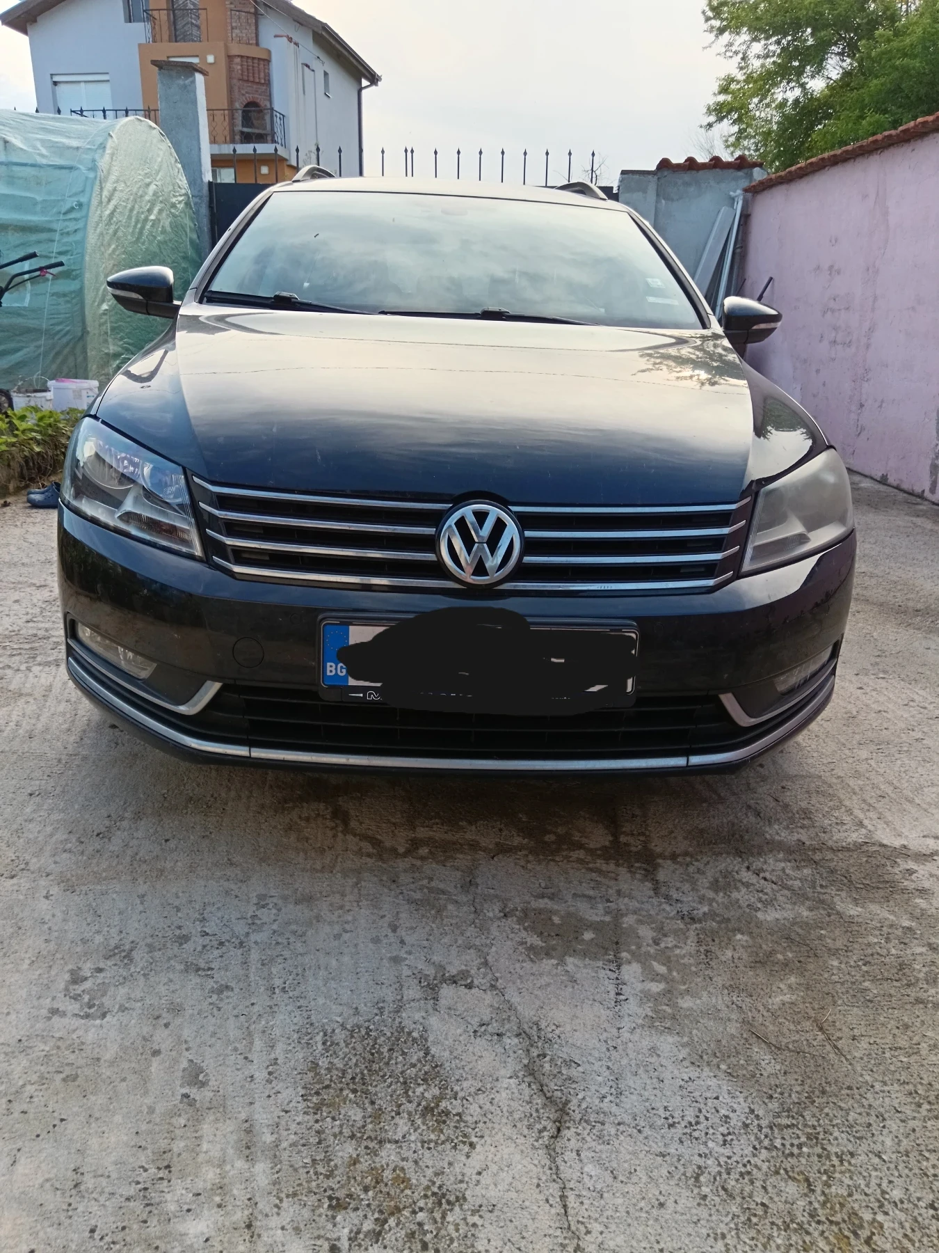 VW Passat B7- метан