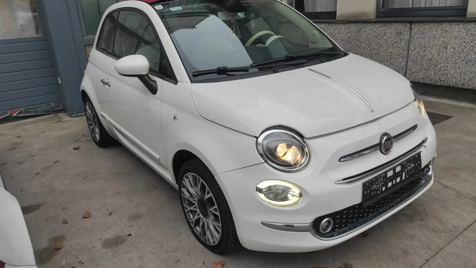 Fiat 500 Carbiolet, снимка 6 - Автомобили и джипове - 56643189