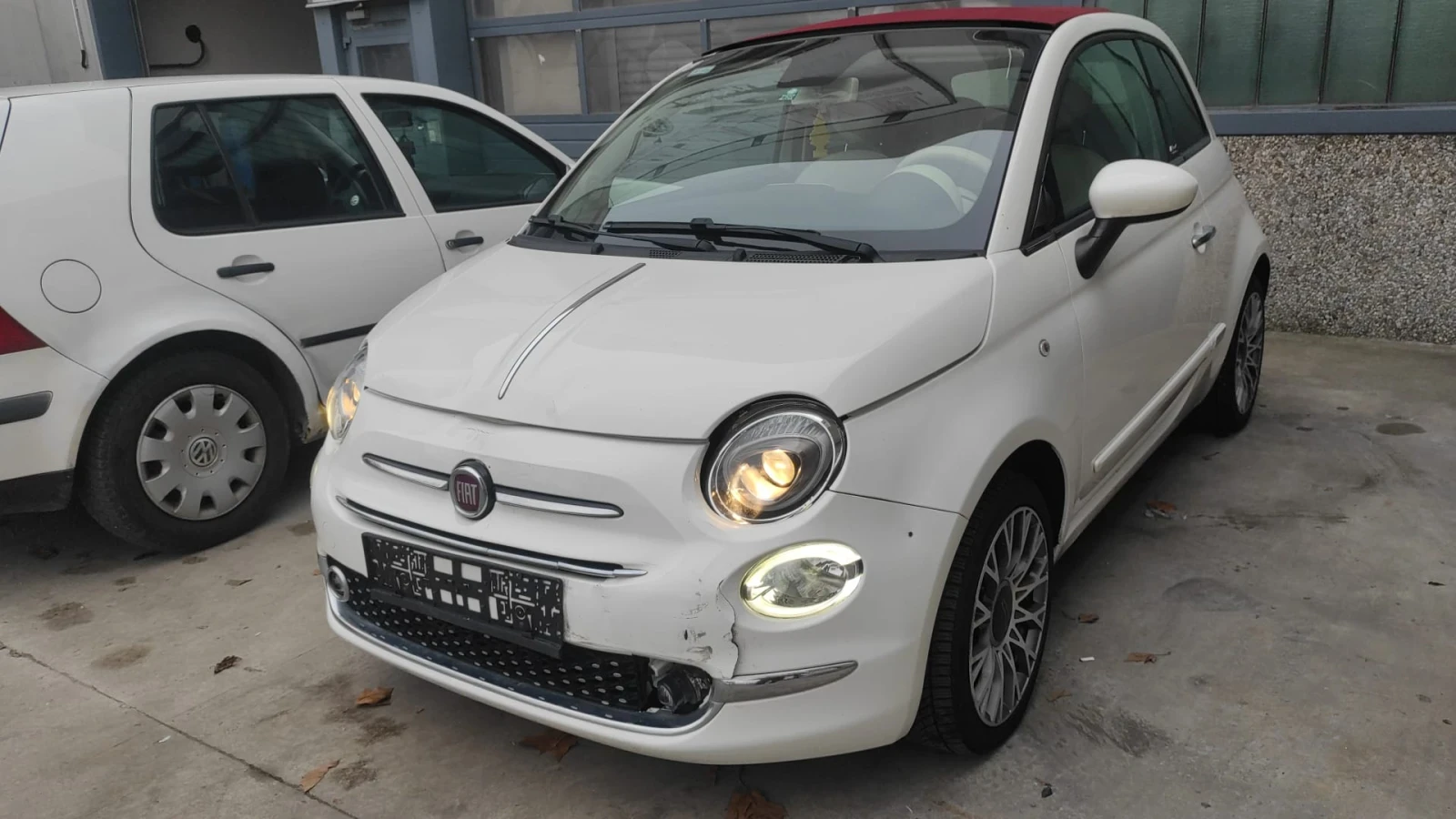Fiat 500 Carbiolet, снимка 7 - Автомобили и джипове - 56643189