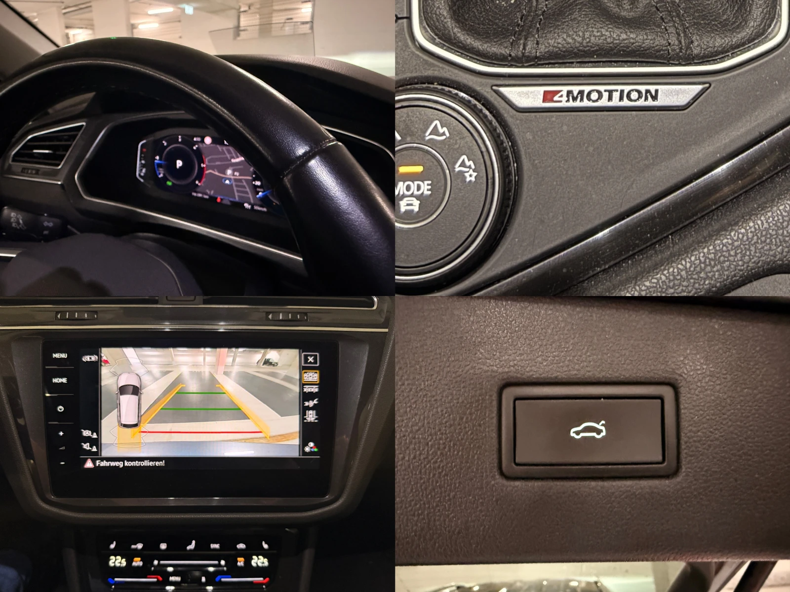 VW Tiguan ALLSPACE 2.0TDI 4MOTION;IQ.LIGHT-MATRIX;HEADUP;DIG, снимка 14 - Автомобили и джипове - 55315611