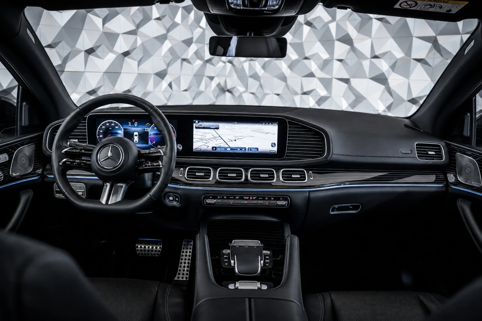 Mercedes-Benz GLE 450 AMG d 4M AMG* Night* Pano* Burm, снимка 10 - Автомобили и джипове - 55614847