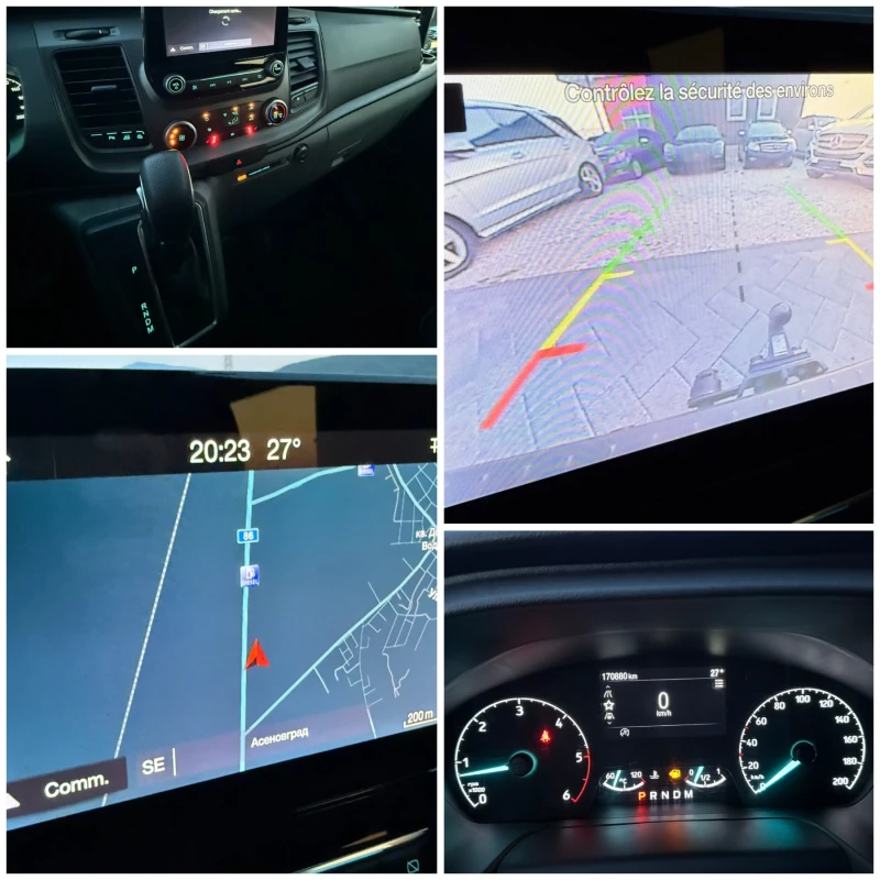 Ford Transit Custom Без аналог!На реални 170000км!, снимка 16 - Бусове и автобуси - 52328432