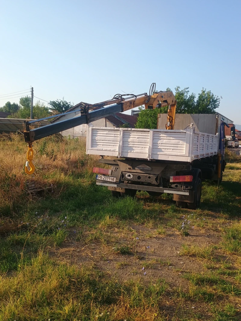 Man 8.180 Самосвал със кран, снимка 7 - Камиони - 52071054