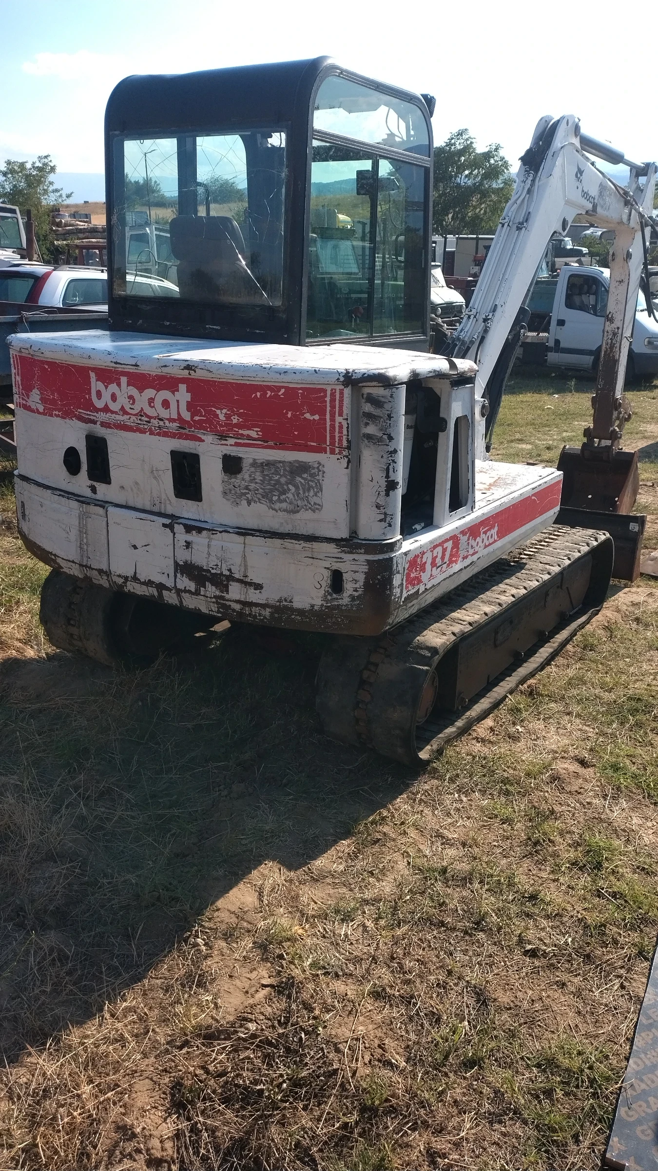 Багер Bobcat, снимка 2 - Индустриална техника - 55580832