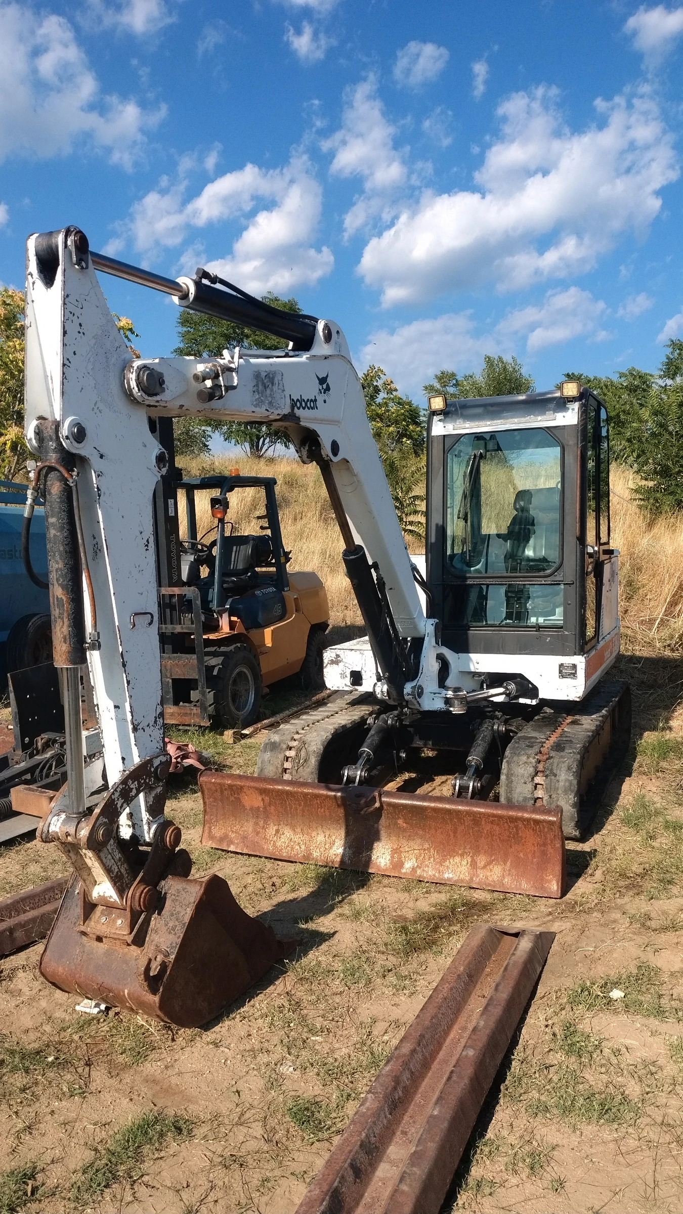 Багер Bobcat, снимка 5 - Индустриална техника - 55580832