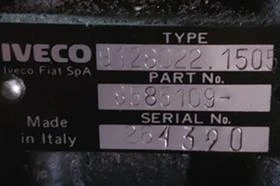 Скорости за Iveco Deily 3510 1990 г, снимка 2