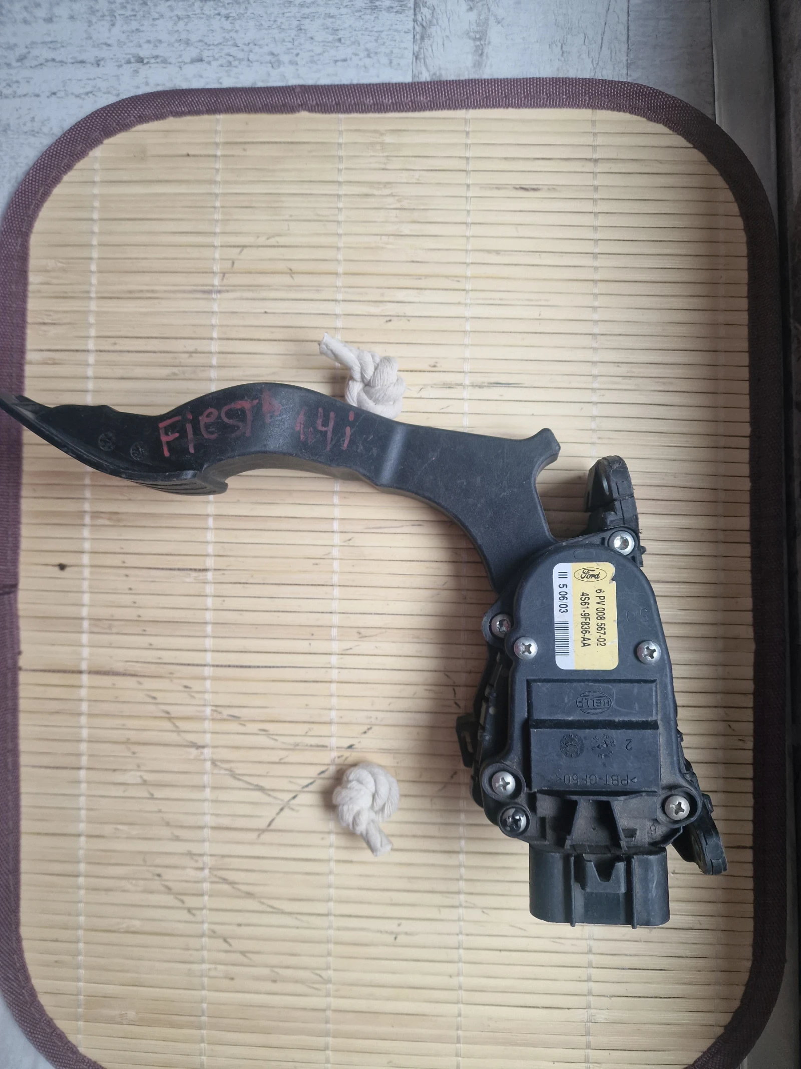 6PV 008 567-02 ����� ��� FORD FIESTA1.4 i(AS61-9F836-AA) 6PV00856702 | Mobile.bg � ����������� 1