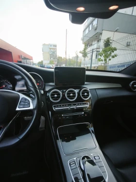 Mercedes-Benz C 220 Amg, burmester, panorama, head up, ambient , снимка 7