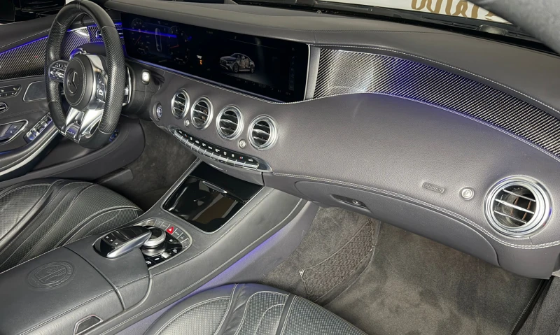 Mercedes-Benz S 63 AMG Coupe 4Matic Facelift* Carbon* HuD* Pano* Massage, снимка 10 - Автомобили и джипове - 52823393