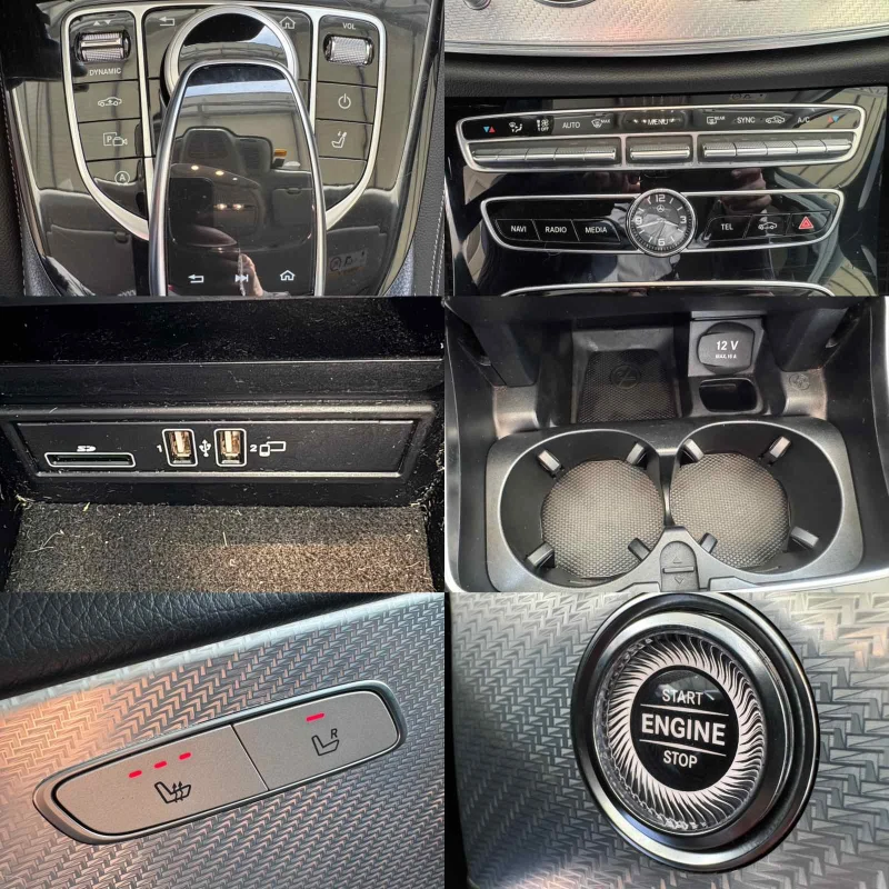 Mercedes-Benz E 220 d* ALL TERRAIN* 194ps* 4M* Head Up* КОЖА* НАВИ* , снимка 15 - Автомобили и джипове - 53534964