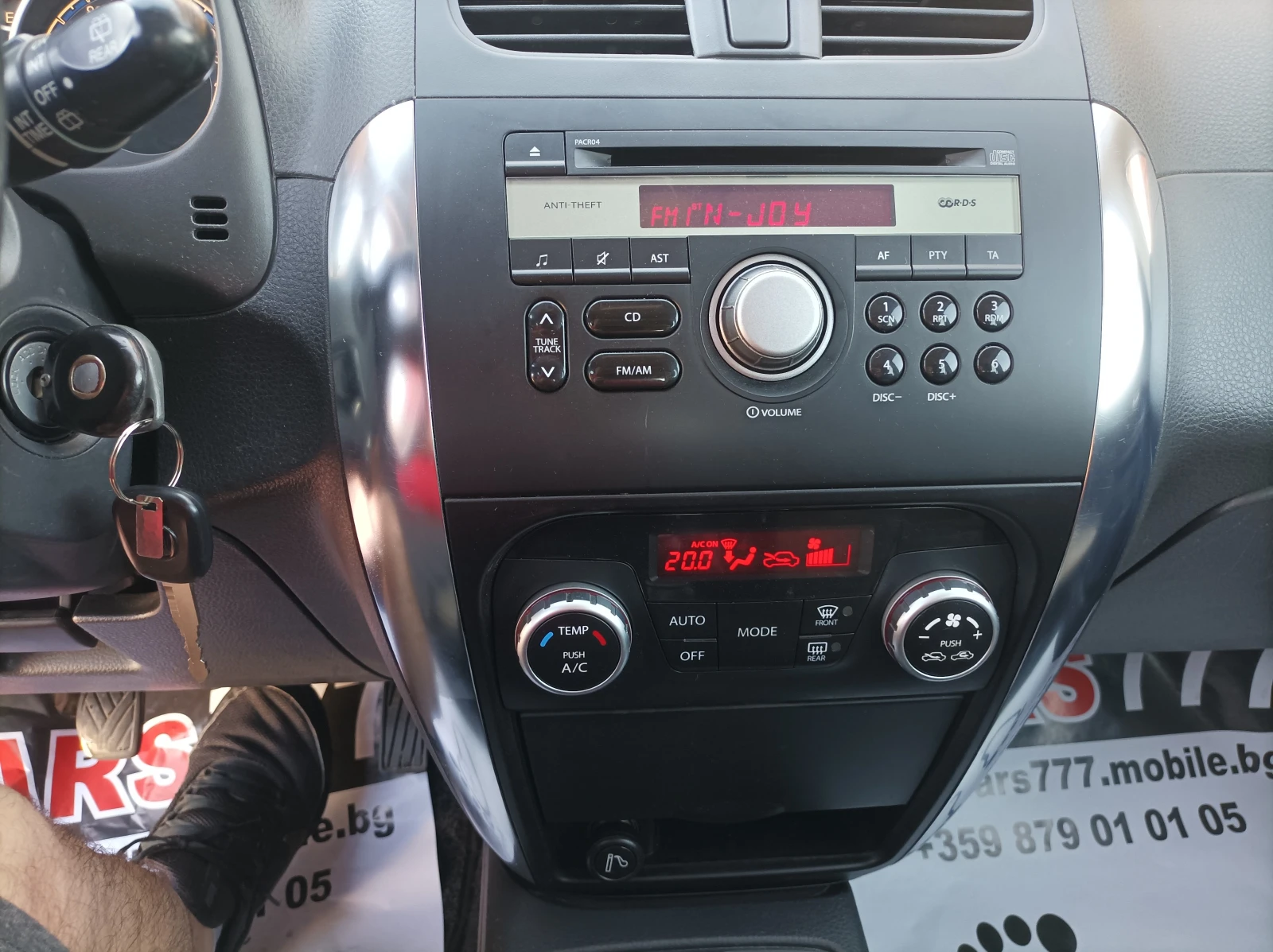 Fiat Sedici 1.6 BENZIN -4X4/ EURO 5B/ FEIS -ЛИЗИНГ , снимка 16 - Автомобили и джипове - 55238554
