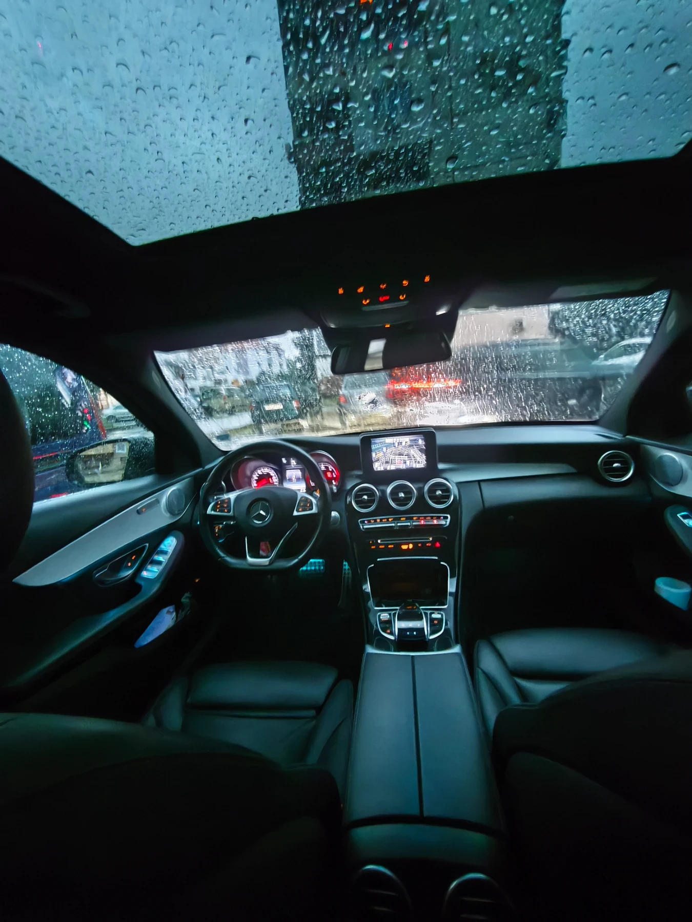 Mercedes-Benz C 220 Amg, burmester, panorama, head up, ambient  | Mobile.bg � ����������� 14