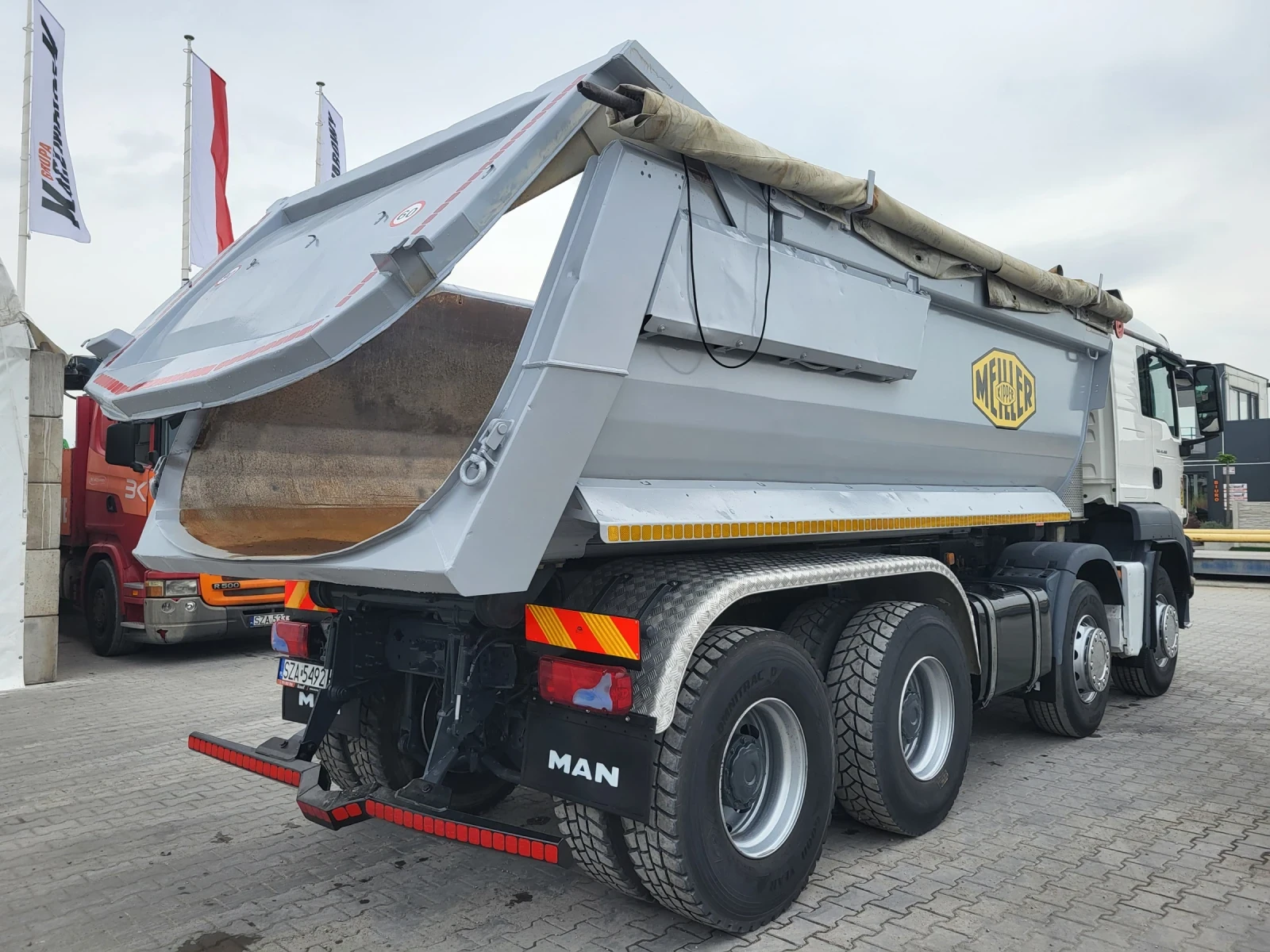 Man 41 460 8X4 RETARDER, снимка 4 - Камиони - 56175873