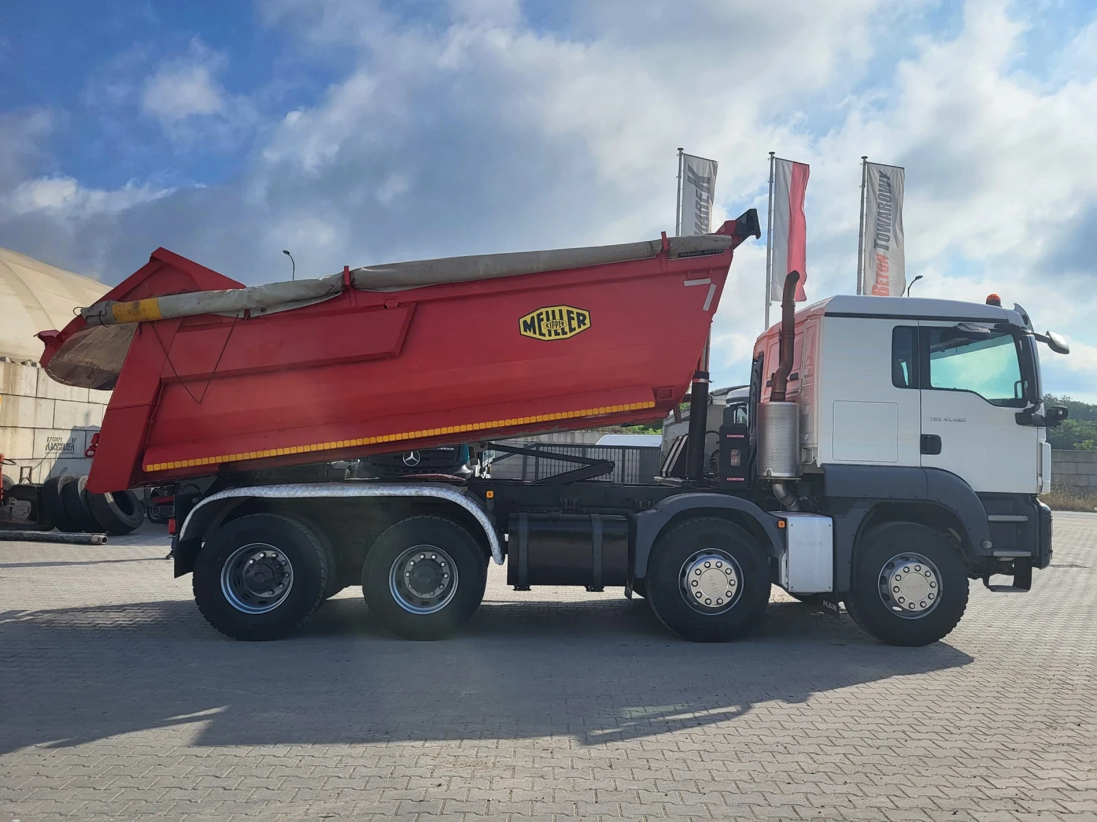 Man 41 460 8X4 RETARDER, снимка 9 - Камиони - 56175873