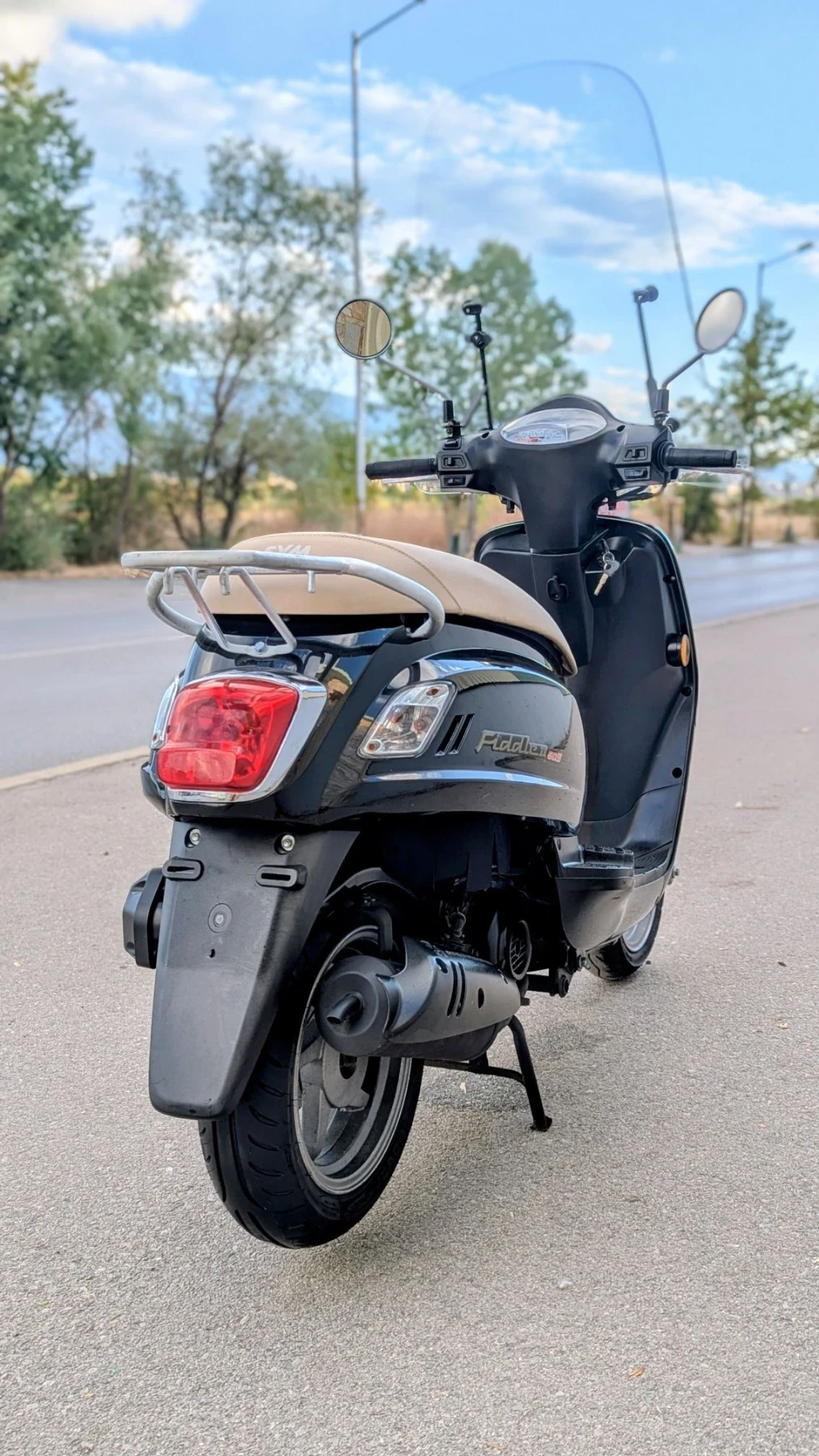 Sym Fiddle II 49cc 4T 2009г., снимка 6 - Мотоциклети и мототехника - 56250713