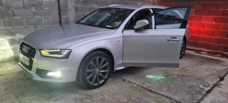 Audi A4 S Line* * * кожа, Navi 3G+ , Led, Перфектен!, снимка 11 - Автомобили и джипове - 47669072