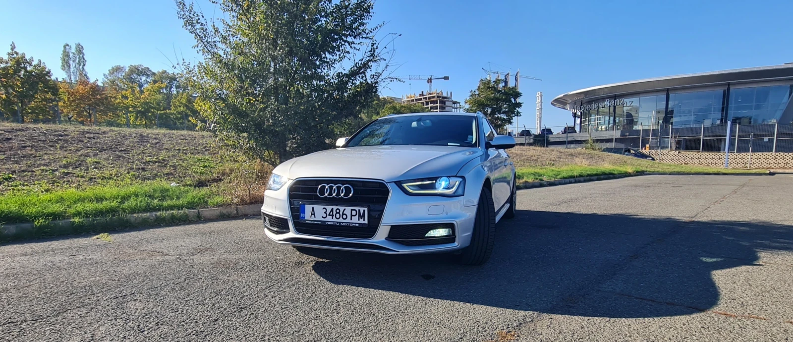 Audi A4 S Line* * * кожа, Navi 3G+ , Led, Перфектен! - изображение 4