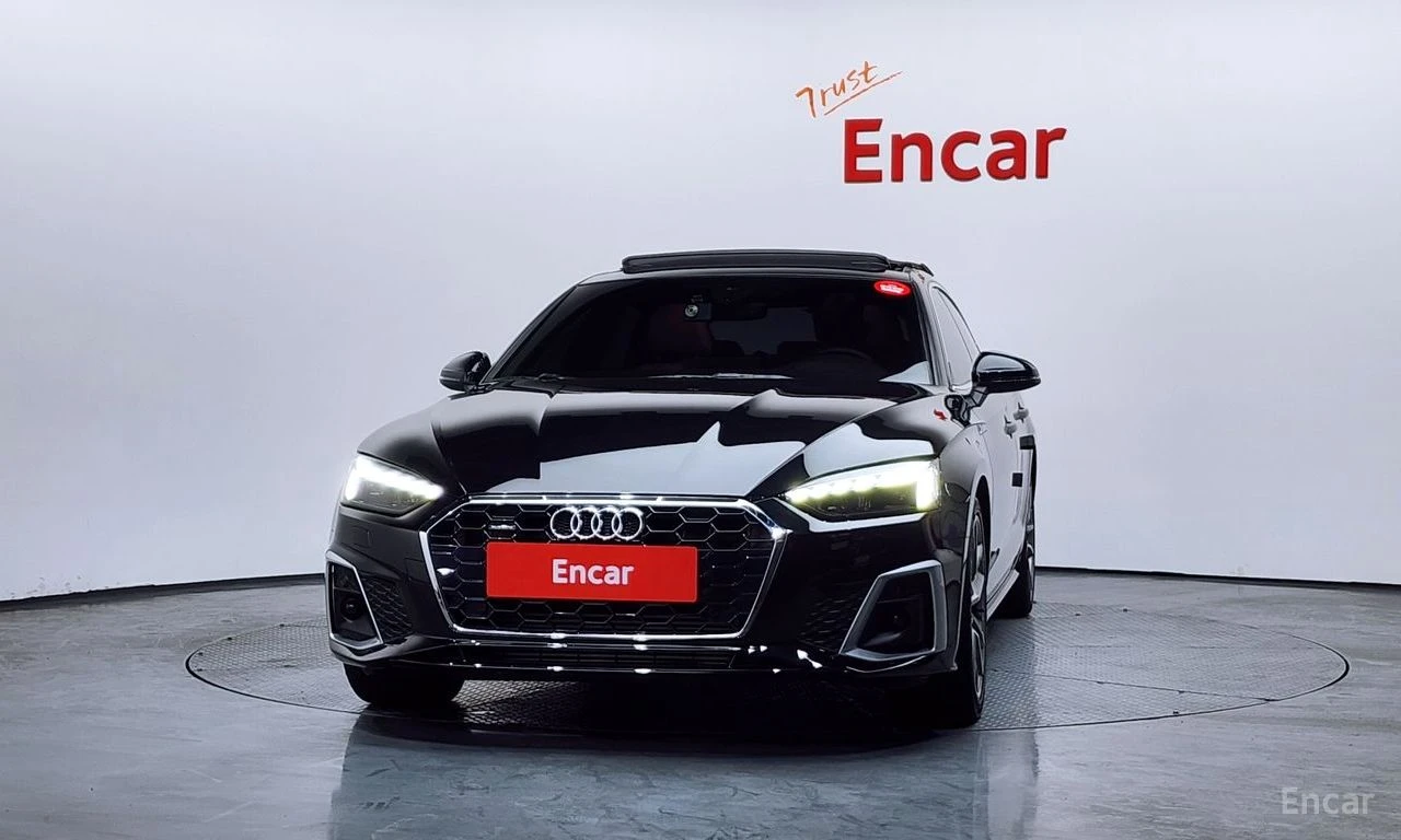 Audi A5 45TFSI* MATRIX* S* LINE* ОБДУХВАНЕ* ХЕДЪП* LANE* A, снимка 3 - Автомобили и джипове - 55003357