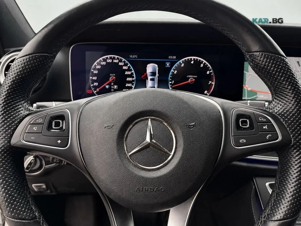 Mercedes-Benz E 400 AMG Line * HeadUp *  AвтоКредит * (ЦЕНА ДО БГ), снимка 8 - Автомобили и джипове - 55825807