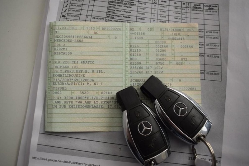Mercedes-Benz GLK Mercedes-Benz GLK 2.2CDI Shadow Edition!СЕРВИЗИРАН, снимка 17 - Автомобили и джипове - 45847113