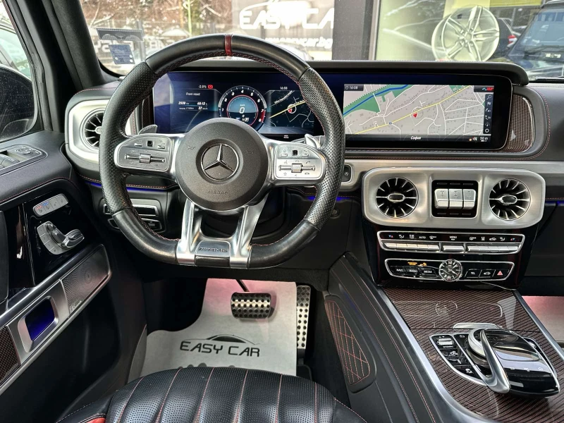 Mercedes-Benz G 63 AMG AMG/BURMESTER/, снимка 9 - Автомобили и джипове - 48692917