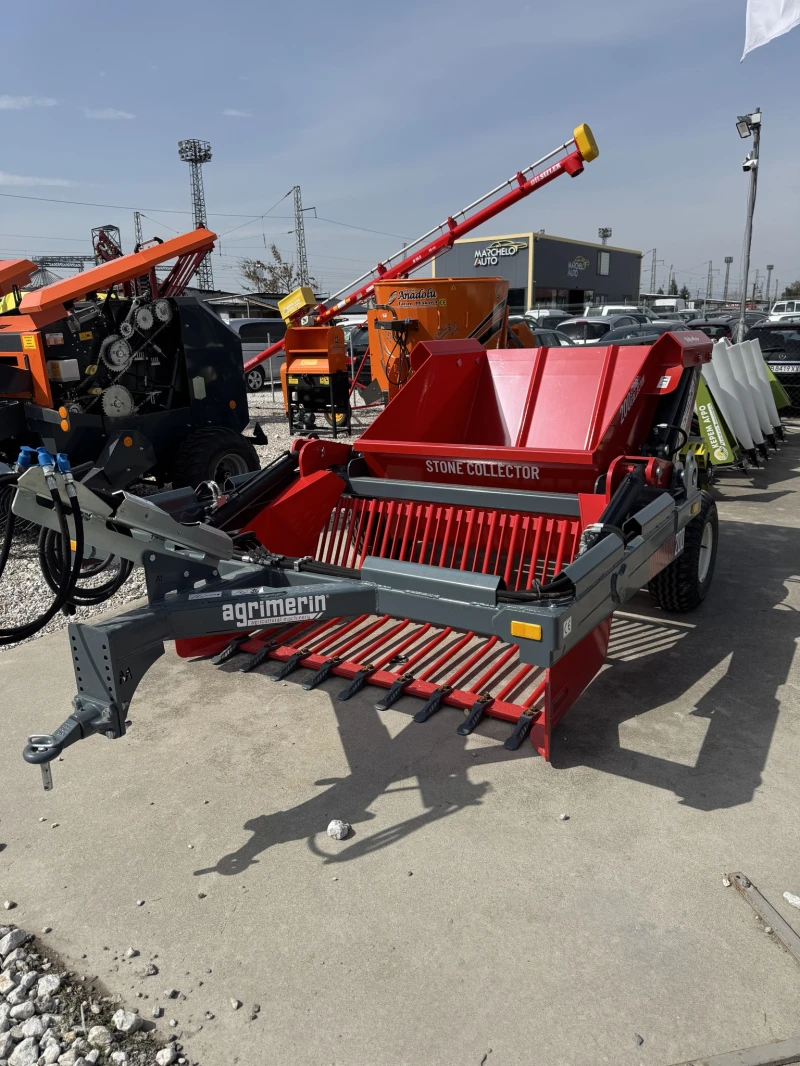 Специализирани машини Други Mашина за събиране на камъни, снимка 6 - Селскостопанска техника - 51408276