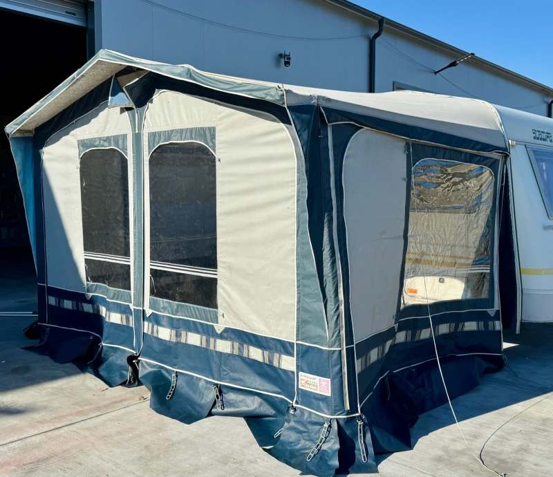 Каравана Knaus SUDWIND 350 + форселт, снимка 7 - Каравани и кемпери - 52665176