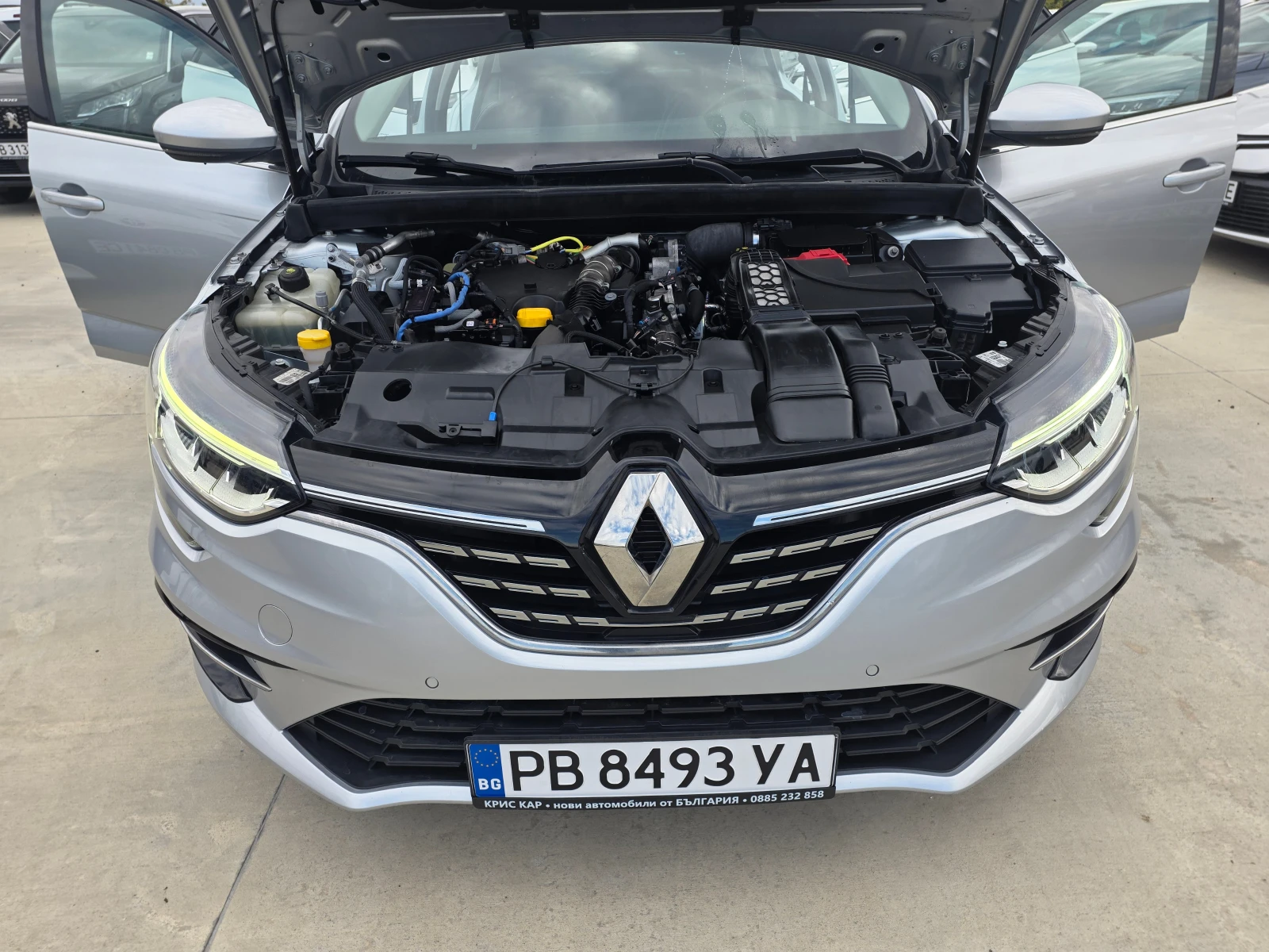 Renault Megane А/Т 1.5 DCI 115 кс, снимка 16 - Автомобили и джипове - 56712548