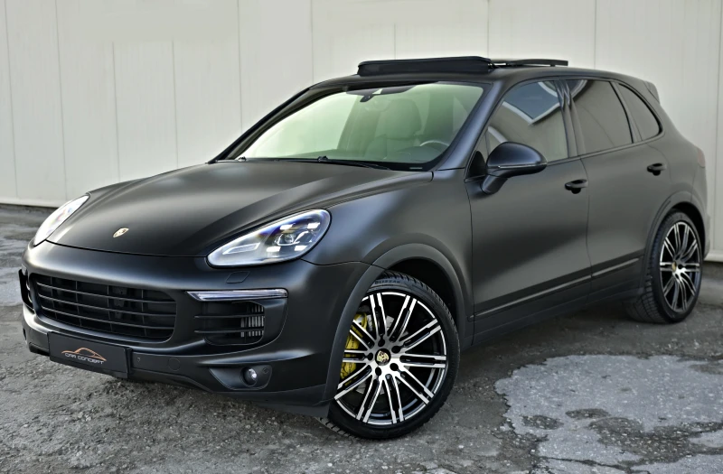 Porsche Cayenne S 4.2 V8 BI-TURBO BURMESTER MAT FACELIFT FULL LED, снимка 1 - Автомобили и джипове - 48311604